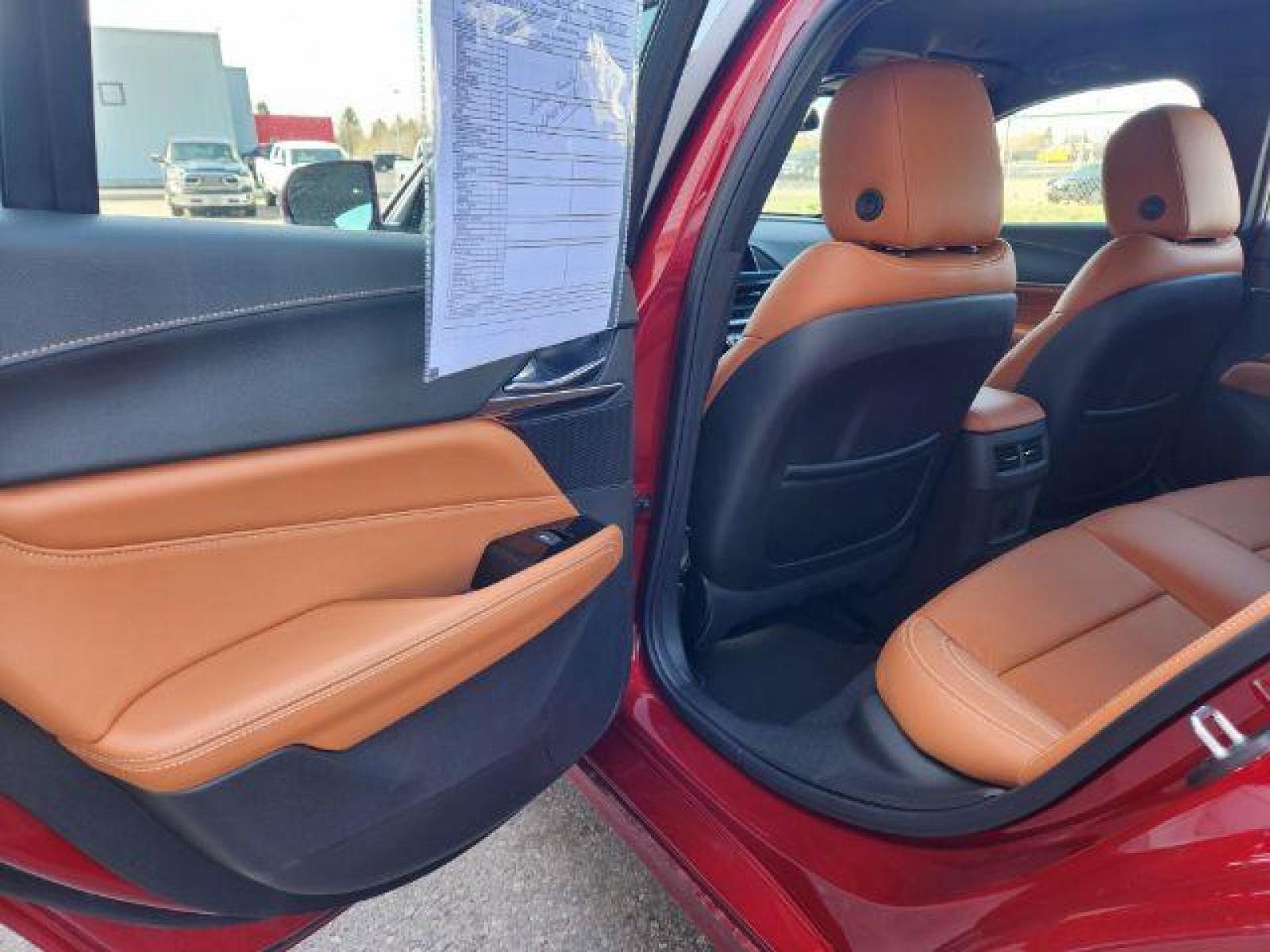 2022 Infrared Tintcoat /Cinnamon w/Jet Black Accents Cadillac CT4 Premium Luxury (1G6DF5RL7N0) with an 2.7L L4 DOHC 16V TURBO engine, 8-Speed Automatic transmission, located at 1235 N Woodruff Ave., Idaho Falls, 83401, (208) 523-1053, 43.507172, -112.000488 - Photo #14