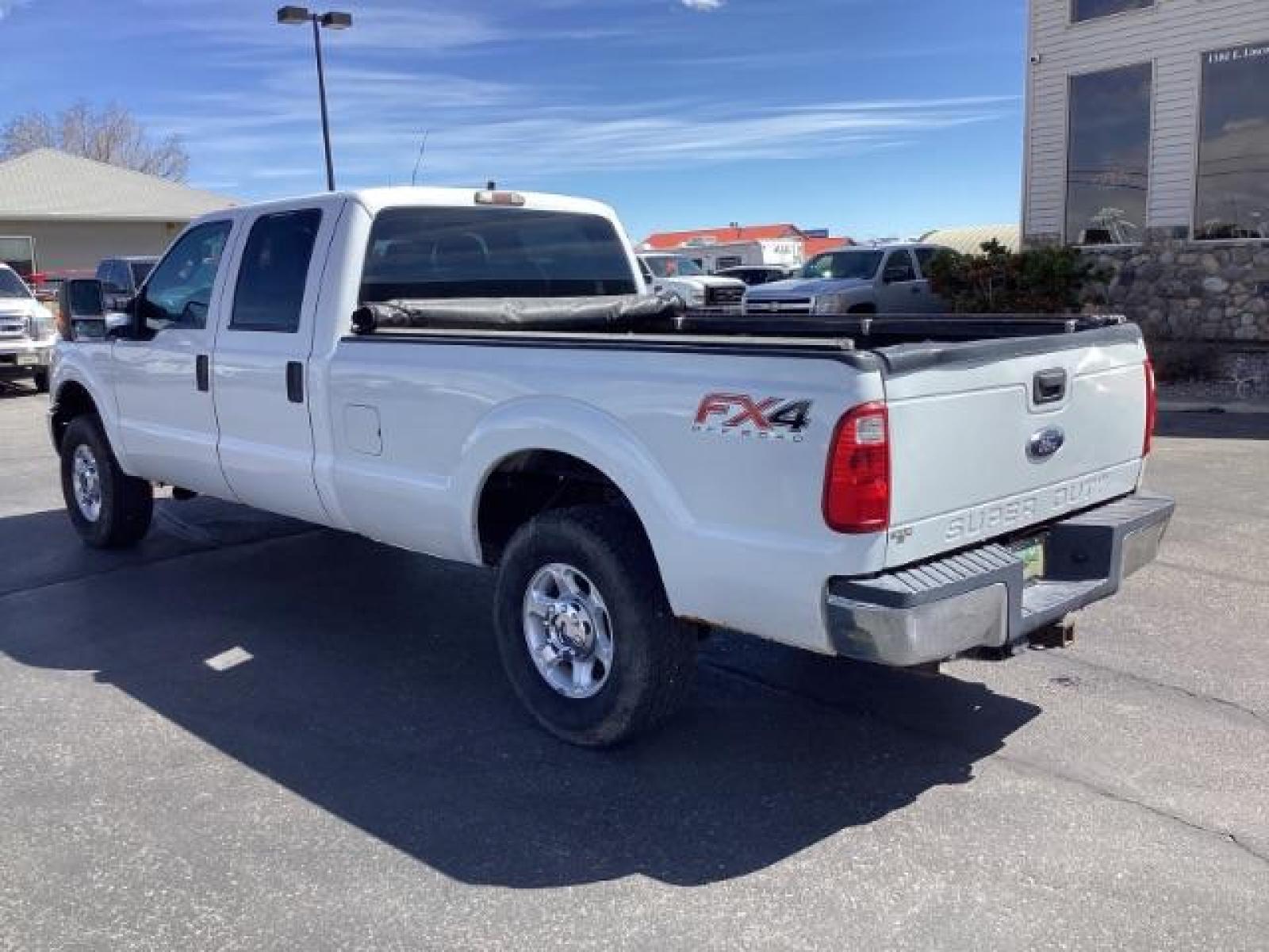 2012 Oxford White /Steel Cloth Interior Ford F-250 SD XL Crew Cab Long Bed 4WD (1FT7W2B64CE) with an 6.2L V8 OHV 16V engine, 6-Speed Automatic transmission, located at 1235 N Woodruff Ave., Idaho Falls, 83401, (208) 523-1053, 43.507172, -112.000488 - Photo #2