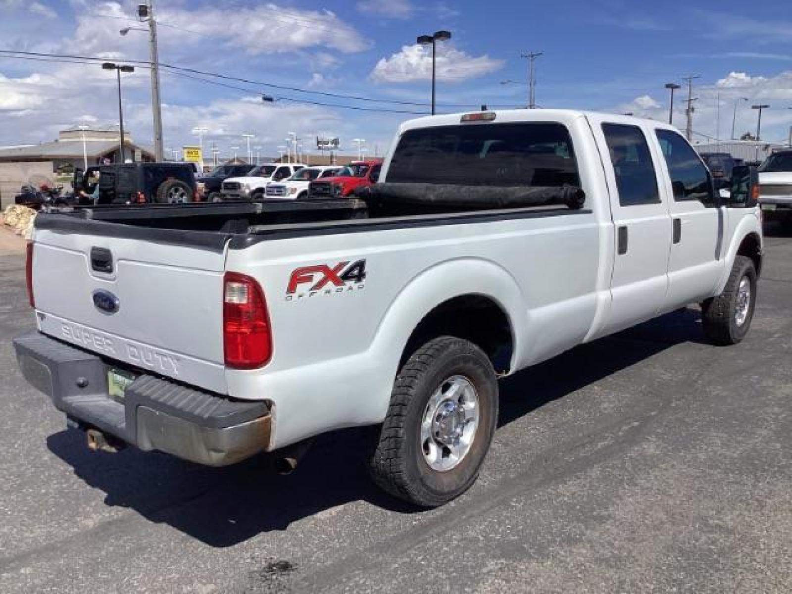 2012 Oxford White /Steel Cloth Interior Ford F-250 SD XL Crew Cab Long Bed 4WD (1FT7W2B64CE) with an 6.2L V8 OHV 16V engine, 6-Speed Automatic transmission, located at 1235 N Woodruff Ave., Idaho Falls, 83401, (208) 523-1053, 43.507172, -112.000488 - Photo #4