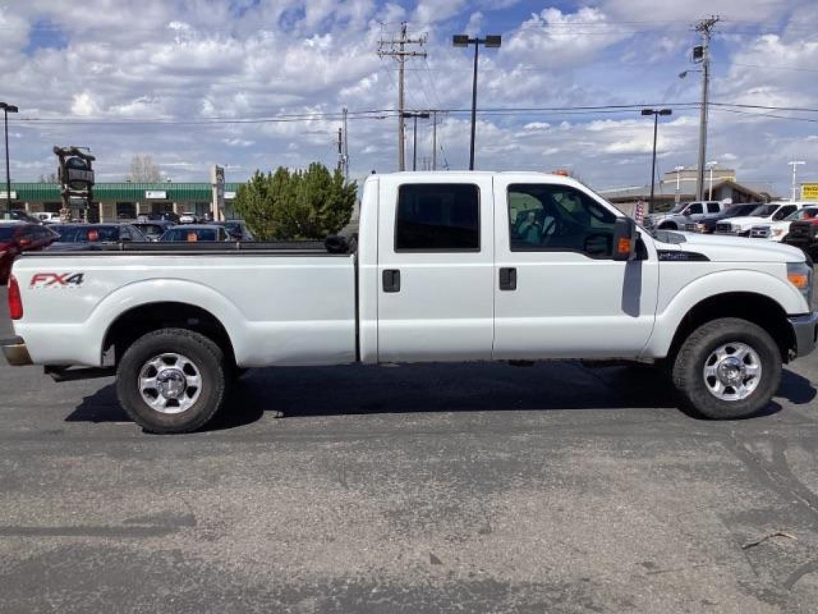 2012 Oxford White /Steel Cloth Interior Ford F-250 SD XL Crew Cab Long Bed 4WD (1FT7W2B64CE) with an 6.2L V8 OHV 16V engine, 6-Speed Automatic transmission, located at 1235 N Woodruff Ave., Idaho Falls, 83401, (208) 523-1053, 43.507172, -112.000488 - Photo #5
